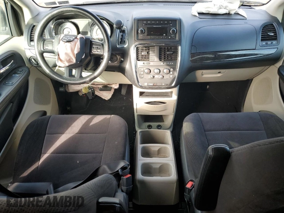 2014 Dodge Grand Caravan SE 30th Anniversary with VIN 2C4RDGBG8ER180968, listed as a Copart auction lot 49465325 with 104,430 mi miles and Salvage Title. Bid and sale history available at DreamBid. Image 8.