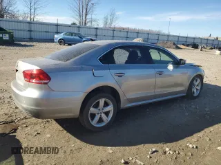 2013 Volkswagen Passat SE with VIN 1VWBH7A37DC012554, listed as a Copart auction lot 49307415 with 139,163 mi miles and Non Repairable. Bid and sale history available at carsss.com. Image 3.