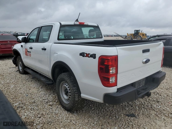 2022 Ford Ranger XL with VIN 1FTER4FH3NLD10410, listed as a Copart auction lot 43825105 with 64,964 mi miles and Salvage Title. Bid and sale history available at carsss.com. Image 2.