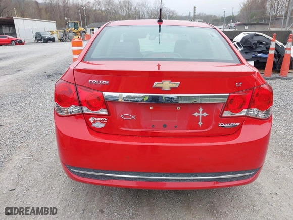 2012 Chevrolet Cruze LT w/1LT with VIN 1G1PF5SC7C7397440, listed as a IAAI auction lot 41944484 with 55,608 mi miles. Bid and sale history available at carsss.com. Image 16.