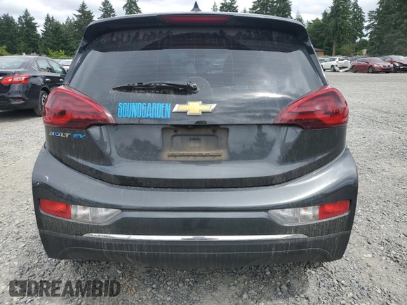 2020 Chevrolet Bolt EV LT with VIN 1G1FY6S00L4146035, listed as a Copart auction lot 58869365 with 102,370 mi miles and Salvage title. Bid and sale history available at DreamBid. Image 6.