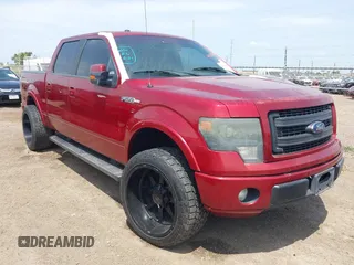 2014 Ford F-150 XL with VIN 1FTFW1CFXEFC08034, listed as a IAAI auction lot 42085288 with Not provided miles and . Bid and sale history available at DreamBid. Image 1.