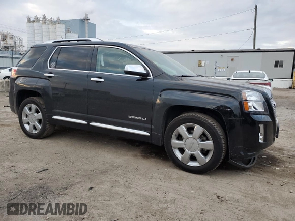 2015 GMC Terrain Denali with VIN 2GKFLUE38F6295381, listed as a Copart auction lot 85575294 with 29,133 mi miles and Salvage Title. Bid and sale history available at DreamBid. Image 4.