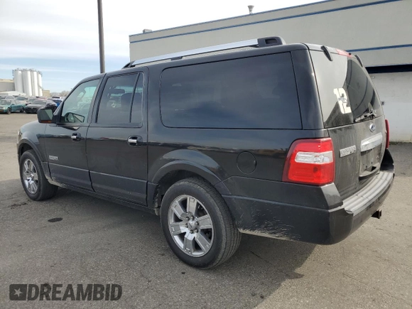 2008 Ford Expedition EL Limited with VIN 1FMFK20588LA66006, listed as a Copart auction lot 47443255 with 210,054 mi miles and Salvage Title. Bid and sale history available at carsss.com. Image 2.