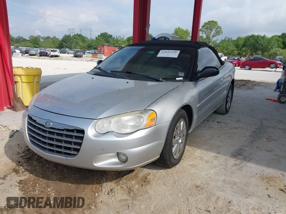 2005 Chrysler Sebring Limited with VIN 1C3EL65R55N705544, listed as a IAAI auction lot 42047691 with 141,136 mi miles and . Bid and sale history available at DreamBid. Image 17.