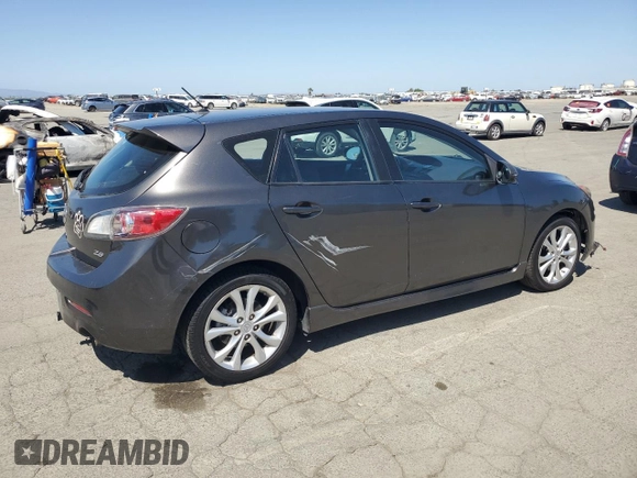 2010 Mazda 3 S Sport with VIN JM1BL1H67A1254542, listed as a Copart auction lot 55665465 with 214,835 mi miles and Salvage Title. Bid and sale history available at DreamBid. Image 3.