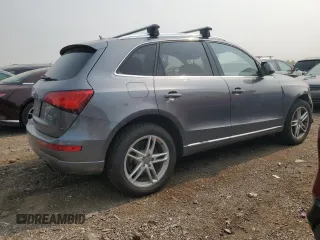 2013 Audi Q5 Premium Plus with VIN WA1LFAFP8DA033425, listed as a Copart auction lot 58250535 with 85,015 mi miles and Salvage title. Bid and sale history available at DreamBid. Image 3.