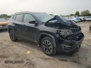 2019 Jeep Compass Sport z VIN 3C4NJDAB5KT689694, wystawiony jako Copart lot #59101135 z przebiegiem 91 143 mil mil oraz Szkoda całkowita • Salvage title. Historia ofert i sprzedaży dostępna na DreamBid. Obrazek 4.
