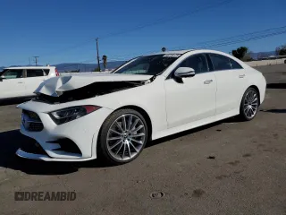2019 Mercedes-Benz CLS with VIN WDD2J5JB4KA040121, listed as a Copart auction lot 45716175 with 26,334 mi miles and Salvage Title. Bid and sale history available at carsss.com. Image 1.