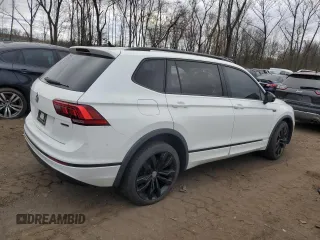 2021 Volkswagen Tiguan SE with VIN 3VV2B7AX8MM021965, listed as a Copart auction lot 53711125 with 59,554 mi miles and Salvage Title. Bid and sale history available at DreamBid. Image 3.