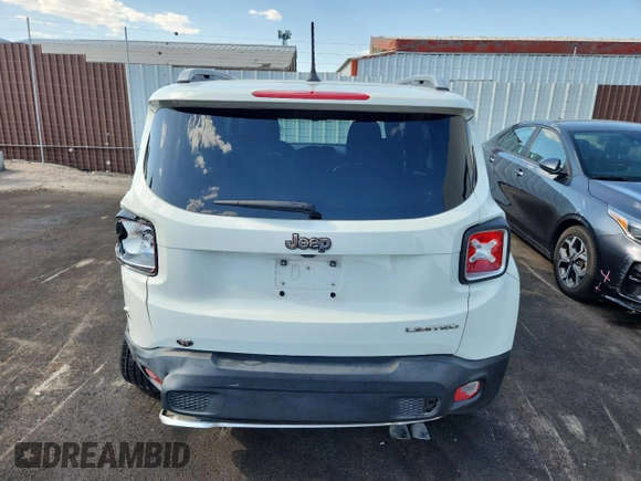 2016 Jeep Renegade Limited with VIN ZACCJADT2GPD14676, listed as a Copart auction lot 65989335 with 93,171 mi miles and Clean title. Bid and sale history available at DreamBid. Image 6.