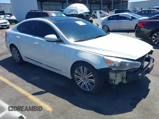 2016 Kia Cadenza Premium z VIN KNALN4D75G5221164, wystawiony jako IAAI lot #42253125 z przebiegiem 200 071 mil mil oraz . Historia ofert i sprzedaży dostępna na DreamBid. Obrazek 1.