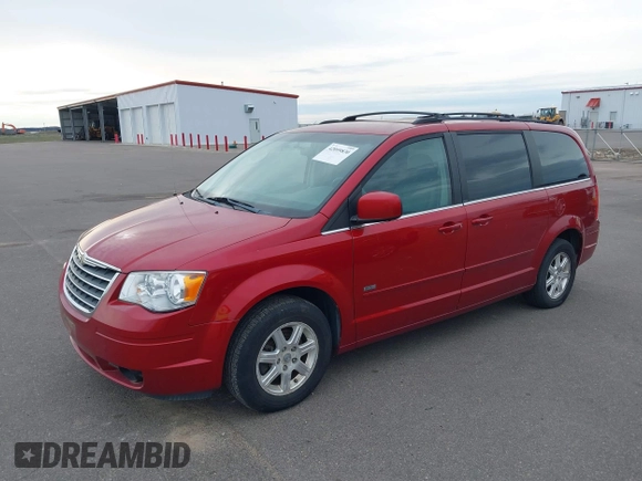 2008 Chrysler Town & Country Touring with VIN 2A8HR54P08R823776, listed as a IAAI auction lot 42099830 with 146,313 mi miles. Bid and sale history available at carsss.com. Image 2.
