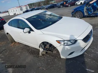 2016 Mazda Mazda6 i Sport with VIN JM1GJ1U55G1484856, listed as a IAAI auction lot 41543599 with 78,486 mi miles. Bid and sale history available at carsss.com. Image 1.