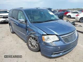 2011 Chrysler Town & Country Limited with VIN 2A4RR6DG0BR716004, listed as a IAAI auction lot 41885649 with 235,612 mi miles. Bid and sale history available at carsss.com. Image 1.