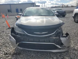 2015 Chrysler 200 Limited with VIN 1C3CCCAB3FN576610, listed as a Copart auction lot 80005224 with 156,369 mi miles and Salvage Title. Bid and sale history available at carsss.com. Image 5.