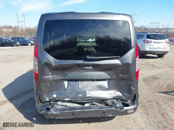 2019 Ford Transit Connect Wagon XLT with VIN NM0GE9F22K1391241, listed as a IAAI auction lot 41601446 with 127,161 mi miles. Bid and sale history available at carsss.com. Image 17.