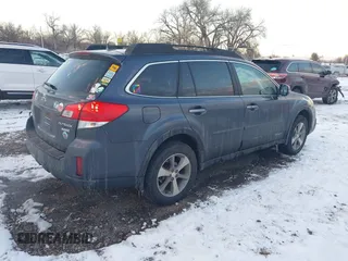 2014 Subaru Outback Limited with VIN 4S4BRBPC8E3299975, listed as a IAAI auction lot 40965409 with 86,721 mi miles and . Bid and sale history available at DreamBid. Image 4.