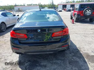 2019 BMW 5 Series M550i xDrive with VIN WBAJB9C51KB289355, listed as a IAAI auction lot 41867984 with 30,106 mi miles and . Bid and sale history available at DreamBid. Image 16.