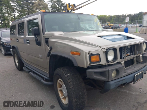 2003 Hummer H2 with VIN 5GRGN23U73H142389, listed as a IAAI auction lot 42219627 with 78,547 mi miles. Bid and sale history available at carsss.com. Image 1.