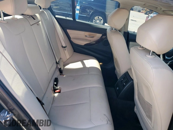 2015 BMW 3 Series 328i with VIN WBA3A5C56FF608316, listed as a Copart auction lot 53618575 with 91,520 mi miles and Salvage Title. Bid and sale history available at carsss.com. Image 10.