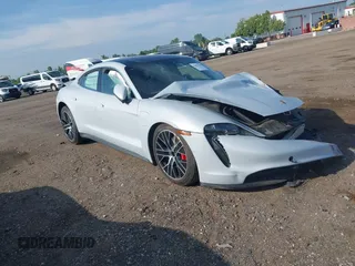 2021 Porsche Taycan 4S with VIN WP0AB2Y11MSA45596, listed as a IAAI auction lot 42494349 with Not provided miles and . Bid and sale history available at DreamBid. Image 1.