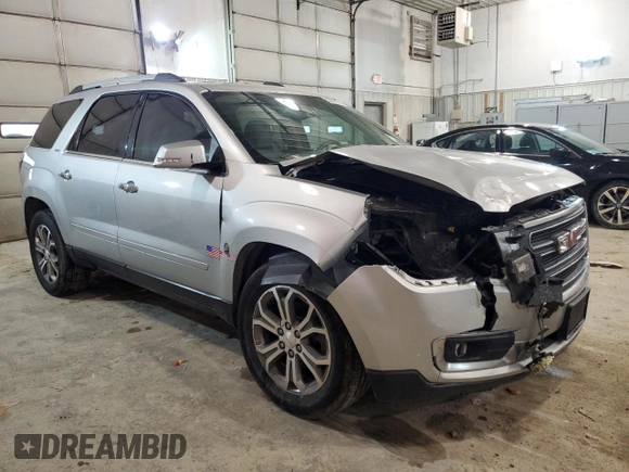2016 GMC Acadia SLT with VIN 1GKKRRKDXGJ112428, listed as a Copart auction lot 53814744 with 109,354 mi miles and Salvage Title. Bid and sale history available at carsss.com. Image 4.