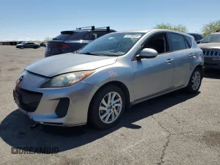 2013 Mazda 3 i Touring with VIN JM1BL1LPXD1763531, listed as a Copart auction lot 54798655 with 206,575 mi miles and Salvage title. Bid and sale history available at DreamBid. Image 1.