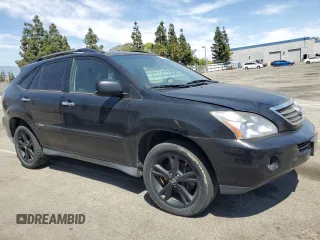2008 Lexus RX 400h with VIN JTJHW31U882045883, listed as a Copart auction lot 53398035 with 221,966 mi miles and Clean Title. Bid and sale history available at DreamBid. Image 4.