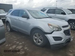 2016 Chevrolet Equinox LS with VIN 2GNFLEEK9G6202188, listed as a Copart auction lot 53944665 with 151,657 mi miles and Clean Title. Bid and sale history available at DreamBid. Image 4.