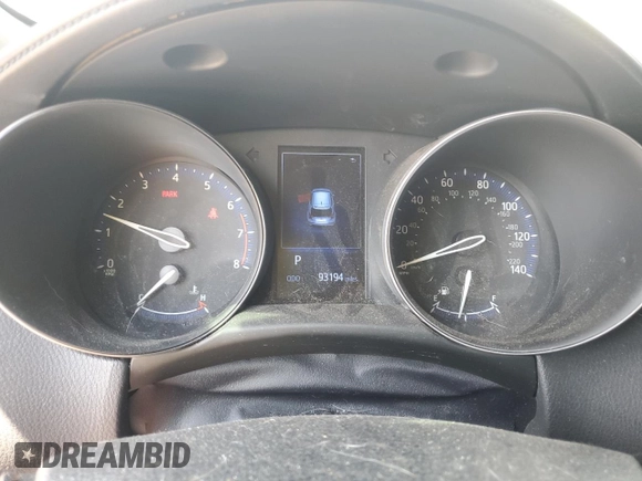 2018 Toyota C-HR XLE with VIN NMTKHMBX7JR025459, listed as a Copart auction lot 64579975 with 93,194 mi miles and Clean title. Bid and sale history available at DreamBid. Image 9.