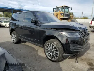 2020 Land Rover Range Rover with VIN SALGR2SU0LA572662, listed as a Copart auction lot 55976143 with 28,012 mi miles and . Bid and sale history available at DreamBid. Image 4.