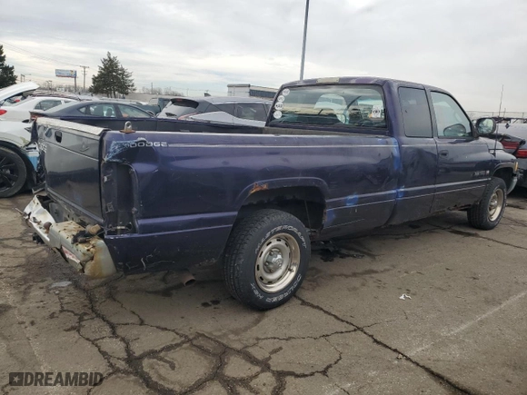 1998 Dodge Ram 1500 with VIN 3B7HC12Y3WG189752, listed as a Copart auction lot 46402395 with 142,629 mi miles and Salvage Title. Bid and sale history available at carsss.com. Image 3.