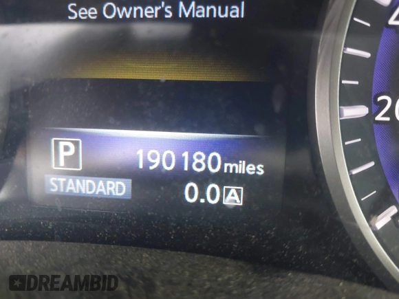 2014 Infiniti Q50 Sport with VIN JN1BV7AP5EM670953, listed as a IAAI auction lot 41913801 with 190,180 mi miles and . Bid and sale history available at DreamBid. Image 15.