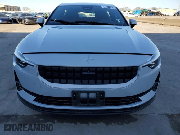 2023 Polestar 2 with VIN YSMED3KA9PL144418, listed as a Copart auction lot 46373155 with Not Provided miles and Salvage Title. Bid and sale history available at carsss.com. Image 5.