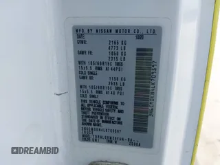 2020 Nissan NV200 SV с VIN 3N6CM0KN4LK709597, выставлен на аукционе IAAI как лот 42237359 с пробегом 79 649 миль миль и . История ставок и продаж доступна на DreamBid. Изображение 9.