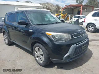 2015 Kia Soul with VIN KNDJN2A25F7230909, listed as a IAAI auction lot 41939532 with 59,288 mi miles. Bid and sale history available at carsss.com. Image 1.