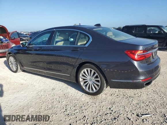 2016 BMW 7 Series 740i with VIN WBA7E2C53GG504169, listed as a Copart auction lot 70899233 with 72,265 mi miles. Bid and sale history available at carsss.com. Image 2.