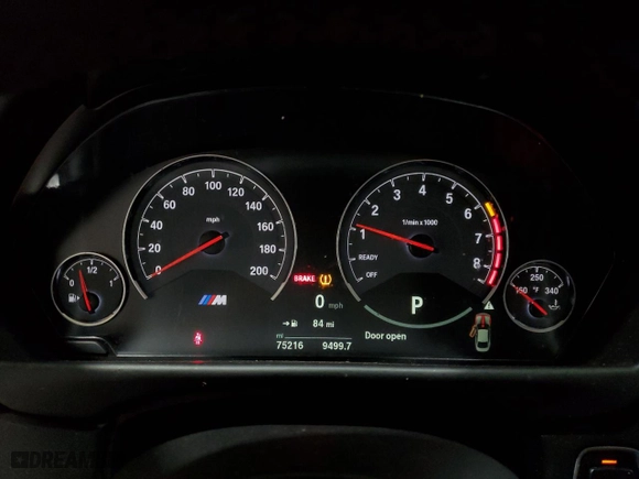 2020 BMW M4 CS with VIN WBS3S7C05LAH85119, listed as a Copart auction lot 51447925 with 75,216 mi miles and Salvage Title. Bid and sale history available at carsss.com. Image 9.
