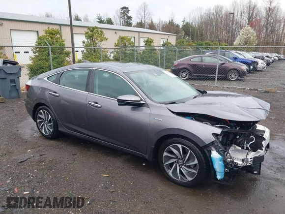 2020 Honda Insight Touring with VIN 19XZE4F98LE011149, listed as a IAAI auction lot 41834043 with 54,251 mi miles and . Bid and sale history available at carsss.com. Image 1.