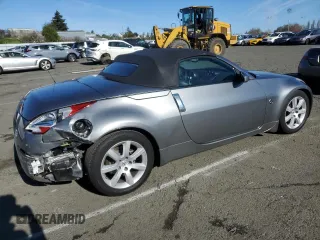 2005 Nissan 350Z Touring with VIN JN1AZ36A55M759497, listed as a Copart auction lot 46308485 with 74,121 mi miles and Salvage title. Bid and sale history available at DreamBid. Image 3.