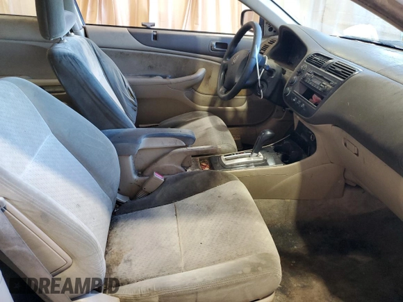 2005 Honda Civic Cpe VP SSRS with VIN 1HGEM22305L003081, listed as a Copart auction lot 83368294 with 266,524 mi miles and Clean Title. Bid and sale history available at carsss.com. Image 10.