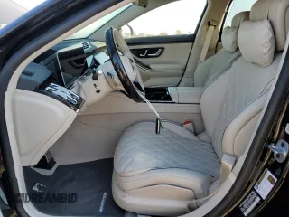 2024 Mercedes-Benz S 580 z VIN W1K6G7GB8RA270094, wystawiony jako Copart lot #78233864 z przebiegiem 3 565 mil mil oraz Szkoda całkowita • Salvage title. Historia ofert i sprzedaży dostępna na DreamBid. Obrazek 7.