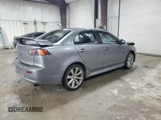 2014 Mitsubishi Lancer GT with VIN JA32U8FW2EU017646, listed as a Copart auction lot 84375994 with 161,022 mi miles and Salvage Title. Bid and sale history available at carsss.com. Image 3.