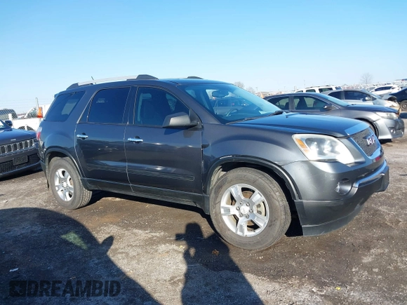 2011 GMC Acadia SL with VIN 1GKKRNED9BJ132814, listed as a IAAI auction lot 41433152 with 203,814 mi miles and . Bid and sale history available at carsss.com. Image 13.