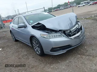 2015 Acura TLX V6 with VIN 19UUB2F39FA009616, listed as a IAAI auction lot 42506133 with 134,945 mi miles and . Bid and sale history available at DreamBid. Image 1.