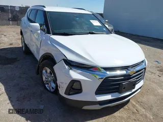 2021 Chevrolet Blazer LT z VIN 3GNKBCRS7MS538791, wystawiony jako IAAI lot #42217259 z przebiegiem 27 367 mil mil oraz . Historia ofert i sprzedaży dostępna na DreamBid. Obrazek 1.