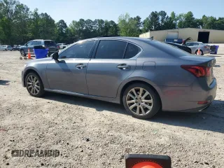 2013 Lexus GS 350 with VIN JTHCE1BLXD5002907, listed as a Copart auction lot 57619665 with 193,119 mi miles and Salvage title. Bid and sale history available at DreamBid. Image 2.
