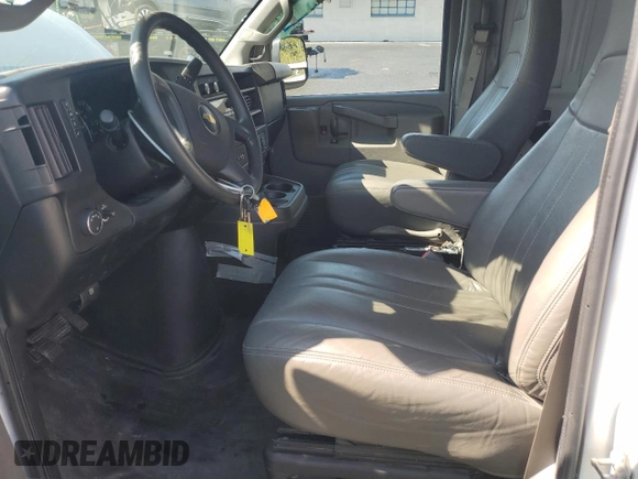 2017 Chevrolet Express Cargo with VIN 1GCWGBFF8H1109759, listed as a Copart auction lot 52884505 with 100,016 mi miles and Salvage title. Bid and sale history available at DreamBid. Image 7.
