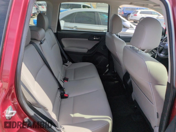 2016 Subaru Forester Touring with VIN JF2SJAXC2GH512772, listed as a Copart auction lot 58592825 with 52,056 mi miles and Salvage title. Bid and sale history available at DreamBid. Image 10.
